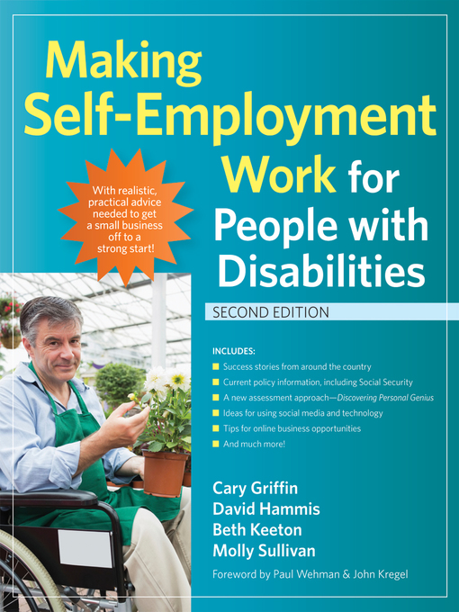 Title details for Making Self-Employment Work for People with Disabilities by Cary Griffin - Available